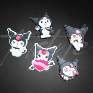 4/$20 ⭐️ONLY SET⭐️ Kuromi Shoe Charms